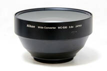 Nikon ニコン ワイドコンバーター　WC-E80　0.8X　WIDE　CONVERTER　UR-E8 セット #514-1_画像2