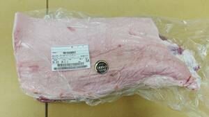 【現物販売】三田ポーク皮付豚バラ　5.4ｋｇ　兵庫県産　キャンプ　ＢＢＱ　バーベキュー　焼豚　皮付き肉　豚バラ