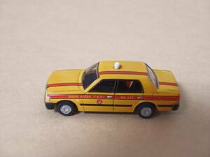 1/150 The * car collection [[ minicar Crown sedan ( Japan traffic taxi )No.173 ] car collection no. 12.] Tommy Tec car kore