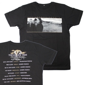 (M) U2 JOSHUA TREE ヨーロッパツアー2017 Tシャツ オフィシャル 新品 【メール便可】 [9018823]