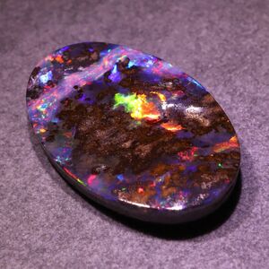 天然ボルダーオパール オーストラリア産 9.035ct OV ルース 