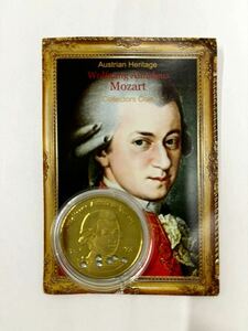 Austrian Heritage Wolfgang Amadeus Mozart コレクションコイン 