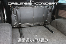 CARUMER CONCEPT SJ30.JA71.JA11.JA12V ジムニー リアシートバックパネル 別売スライドレール・リクライニングキットとの併用に!_画像9