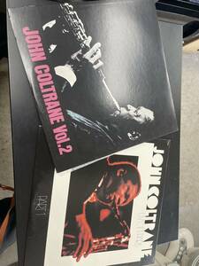 JOHN COLTRANE Vol.2 US盤/JOHN COLTRANE LIVE IN PARIS PRAT1/ 2枚セット
