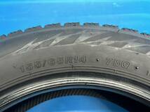 ☆個人宅可☆即決S10▽ブリヂストン ブリザック BS BLIZZAK VRX2 155/65R14 1本 2021年製造 6～7分山位 点検済_画像7