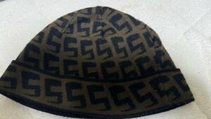 STUSSY шляпа GUCCI рисунок чёрный Brown б/у Stussy Gucci 