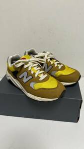 NEW BALANCE　MT580AB2　BROWN ２５.5センチ　美品　STUSSY