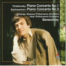 ベレゾフスキー／チャイコフスキー：ピアノ協奏曲第1番（キタエンコ）、ラフマニノフ：ピアノ協奏曲第3番（インバル）_画像1