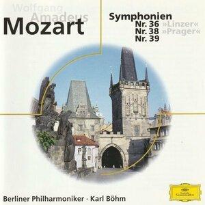 ベーム＆ベルリンフィル／モーツァルト：交響曲第36番「リンツ」、第38番「プラハ」、第39番