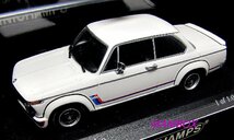 【Ma】ミニチャンプス☆1/43 430022200 BMW 2002 ターボ 1973-74 クリーム 1008台限定_画像1