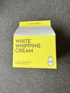 * 【新品】化粧下地 シカCICA「G9 SKIN WHITE WHIPPING CREAM LEMON YELLOW 50g」