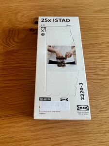 【新品】IKEAフリーザーバッグ ダブルジッパー付プラスチック袋0.3L×25枚 1箱