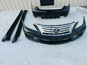  Lexus Lexus LS600H LS460 UVF45 USF40 Middle Wald International Vald Front Bumper, задний бампер, боковой шаг 3 набор точек