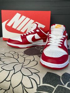 ★ DUNK LOW RETRO "GYM RED" DD1391-602 （ホワイト/ジムレッド/イエロー）27㎝