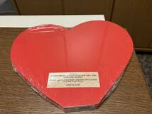 木製ハート型オブジェ LOVE Heart Wooden symbol red 未開封品_画像2