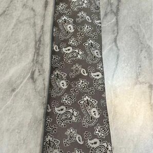ポールスミス コレクション ペイズリー 刺繍 シルク 100% ネクタイ