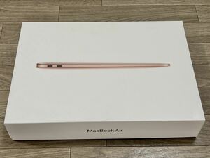 MacBook Air 13-inchM1 チップ A2337 2020 マックブックエアー 13インチ 元箱 空箱 空き箱 箱のみ ゴールド 本体無し Apple アップル 中古