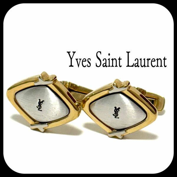 イヴサンローラン カフリンクス ysl カフスボタン お洒落