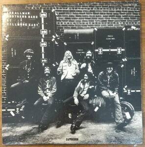 USA盤2LPレコード THE ALLMAN BROTHERS BAND オールマン・ブラザーズ・バンド ◆ アット・フィルモア・イースト AT FILLMORE EAST