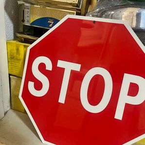 STOP 看板 ストップ アメリカ ロードサイン 道路標識　3月31日販売価格変更致します。