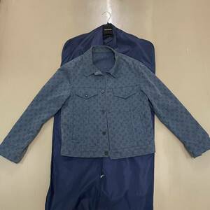 louis vuitton denim jacket ルイヴィトン モノグラム デニムジャケット 19AW HHA20W 46