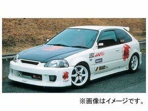 乱人 RANDO SPORTS カーボンボンネット ホンダ シビック EK-9 前期 1995年09月～1998年08月