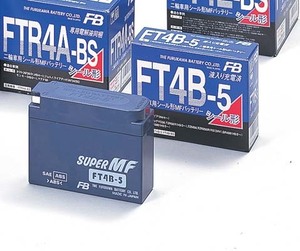 FB/古河バッテリー オートバイバッテリー FTシリーズ 制御弁式(VRLA) 液入り充電済 FTX14-BS 2輪