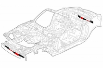 オートエクゼ/AutoExe モーションコントロールビーム MBP4900A 入数：1台分(前後) マツダ CX-30 DM系 全車_画像2