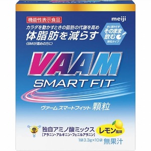 VAAM(ヴァーム) ヴァーム スマートフィット 顆粒 3.3g×10袋 レモン風味 2650036