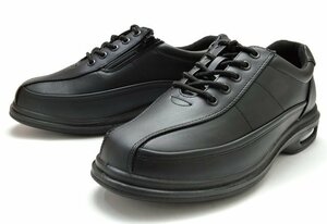 新品 旅ばき タビバキ 7515 黒 26.5cm メンズウォーキングシューズ メンズコンフォートシューズ 旅日和タイプ 4E 幅広 靴 防水 紳士靴