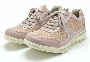  new goods topaz aruko7405 pink 22.5cm lady's walking shoes comfort shoes lady's sneakers TOPOZ aruko woman 