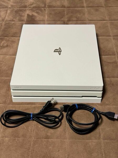 PS4 Pro グレイシャー・ホワイト 1TB CUH-7200BB02 本体のみ