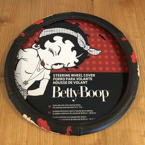 Betty Boop ベティー ブープ ホイールカバー mooneyes ムーンアイズ ラバー製 簡単カスタム ステアリングカバー ハンドルカバー