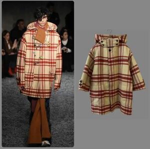 2018 year autumn winter Marni over Silhouette coat marni