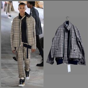 2019年春夏サカイ　二重デザインジャケット　sacai