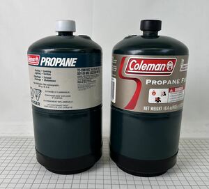 未使用品　コールマン　US プロパンガス　2本セット　スートブ　Coleman ガス缶 プロパン キャンピングガス アウトドア用品 キャンプ IM