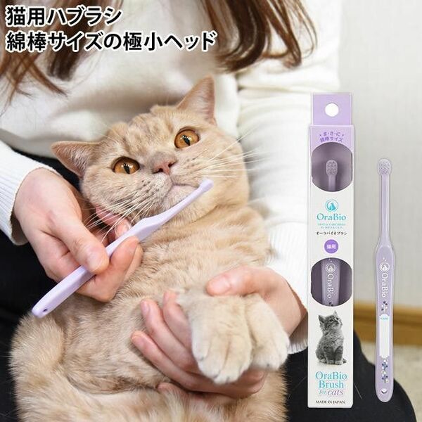 OraBio オーラバイオブラシ 猫用 歯ブラシ 歯磨き ハミガキ 