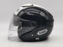 SHOEI ショウエイ J-Cruise CORSO ジェイ-クルーズ コルソ BLACK/WHITE J-CRUISE ジェットヘルメット XLサイズ_画像6