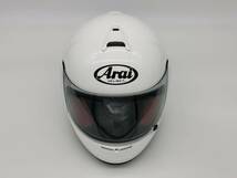 Arai アライ HR-X ホワイト 南海部品オリジナル HRX WHITE フルフェイスヘルメット Lサイズ_画像3