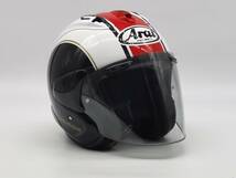 Arai アライ VZ-RAM STRIPE YAMAHA ストライプ VZ-Ram ヤマハ ジェットヘルメット Mサイズ_画像2