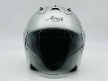 ARAI アライ SZ-RAM4 ALUMINA SILVER アルミナシルバー SZ Ram4 ジェットヘルメット XLサイズ_画像3