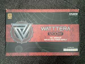 【中古品】ZALMAN WATTTERA 1200W PC電源ユニット ZM1200-EBTII