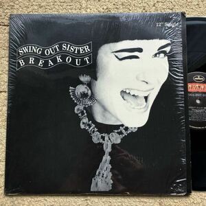 US ORIGI◆シュリンク付き◆STERLING刻印◆12inch◆Swing Out Sister「Breakout(ブレイクアウト)」◆1987年 888 836-1◆New Wave Soul LP