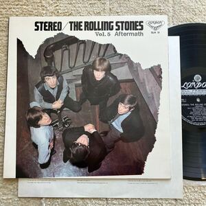 JPN◆国内 独自ジャケット◆LP◆The Rolling Stones (ローリング・ストーンズ)「Vol. 5 Aftermath(余波)」◆1966年 SLH 51◆ROCK