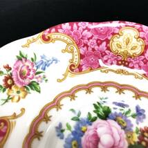 54◆【 2客セット 】ロイヤルアルバート ROYAL ALBERT レディーカーライル Lady Carlyle カップ&ソーサー ２客 金彩 ペア_画像10