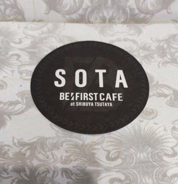 SOTA BE:FIRSTカフェ コースター