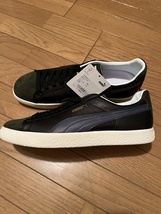 未使用品 PUMA プーマ SOMA SUEDE VTG MIJ 27cm US9 黒 ブラック 緑 グリーンモンスター スウェード ヴィンテージ 日本製 本革 レザー_画像4