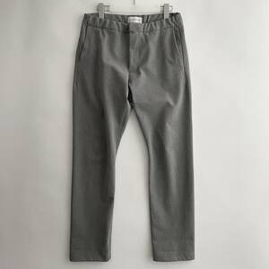 YAECA -CONTEMPO- size/M (he) ヤエカ コンテンポ 2WAY パンツ スリム ストレート ５ポケット ストレッチ グレー 無地 日本製 pants