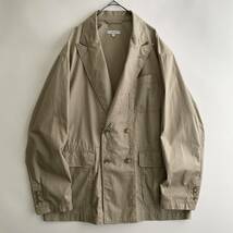 ENGINEERED GARMENTS -DL Jacket- size/M (v) Loiter ダブル ロイター ジャケット 大きめ ワイド アウター ベージュ USA製 アメリカ製_画像1