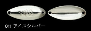 ノリーズ 鱒玄人チュール 011/アイスシルバー 27mm 1.8g ルアー スプーン 疑似餌 トラウト マス 釣具 釣り フィッシング